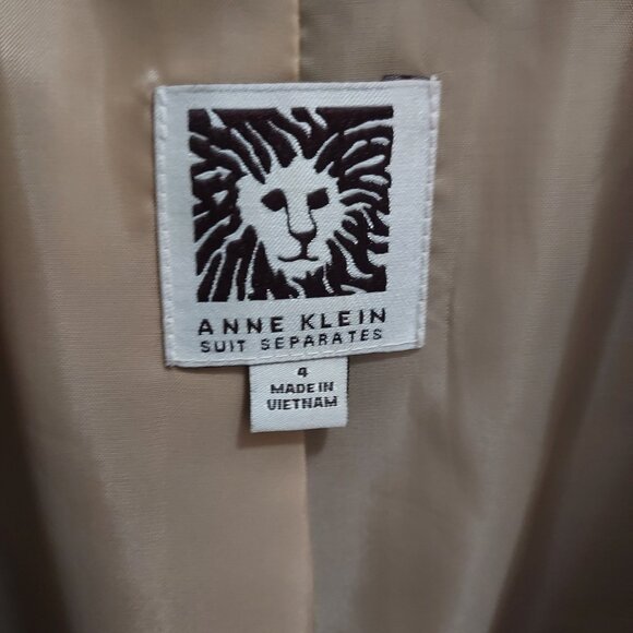 Anne Klein Grey Check Blazer - Picture 3 of 8